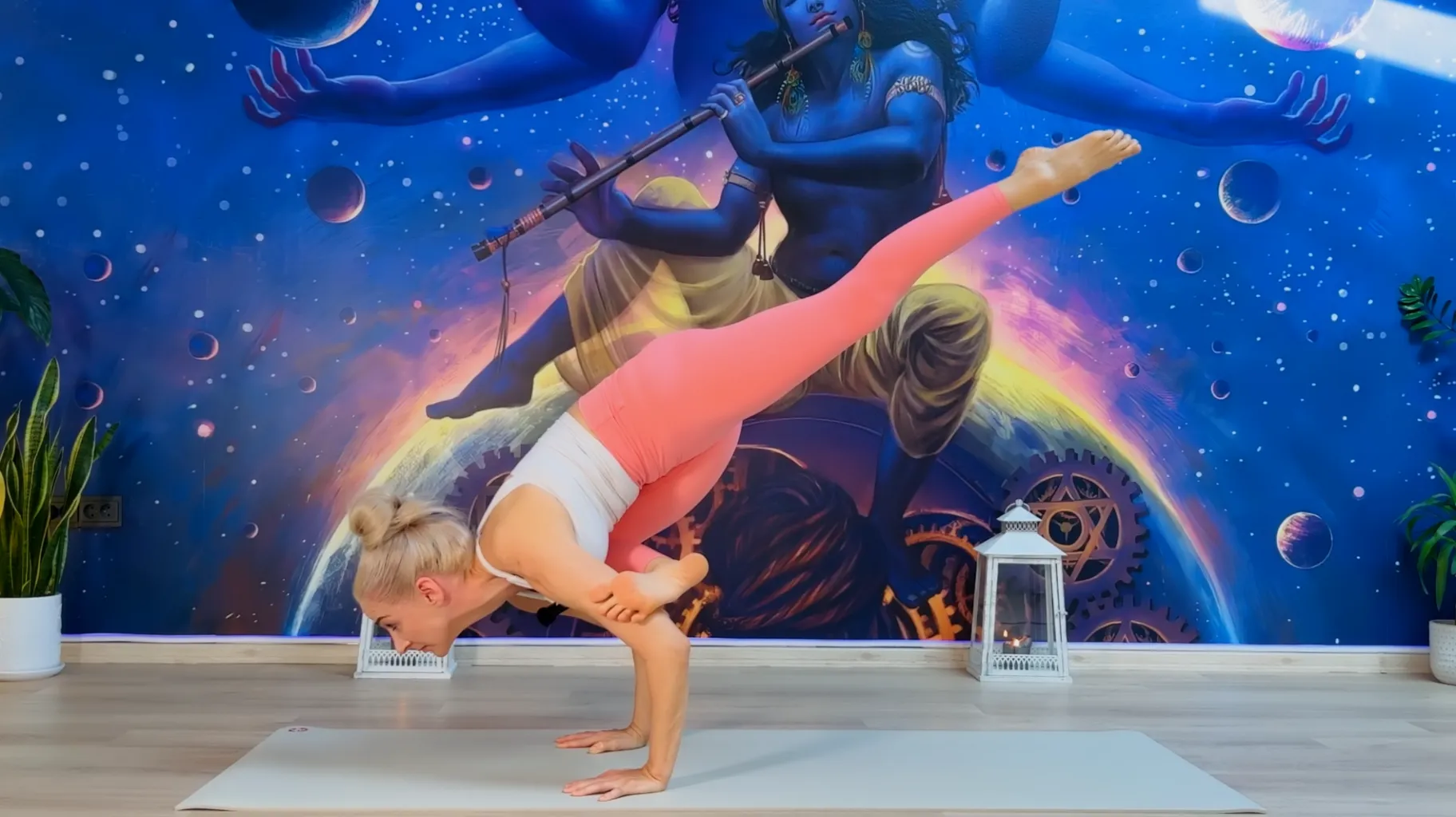 Eka Pada Galavasana