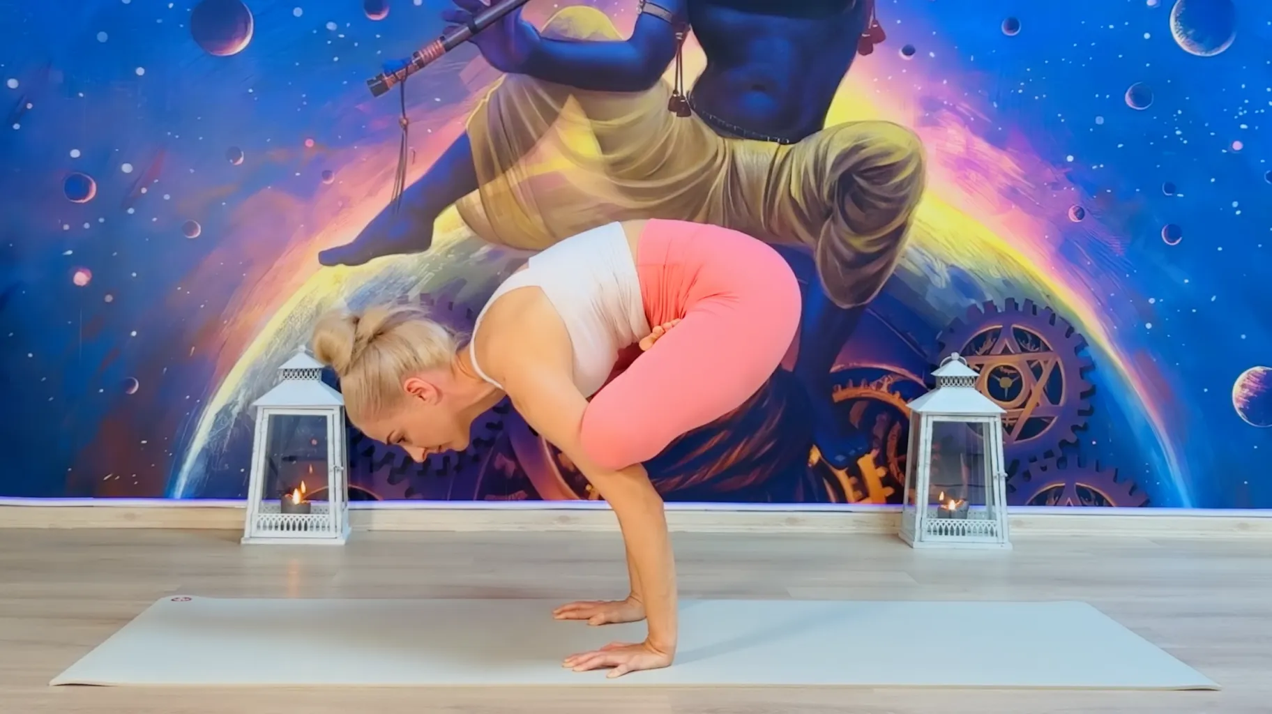 Urdhva Kukkutasana