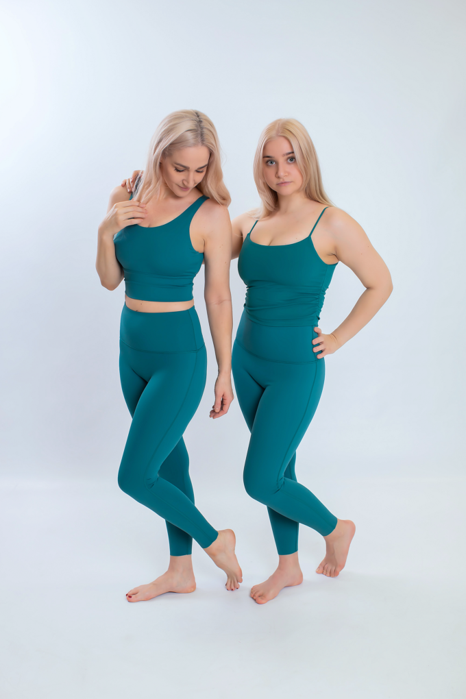 Opal Green Crop Top - Image 3